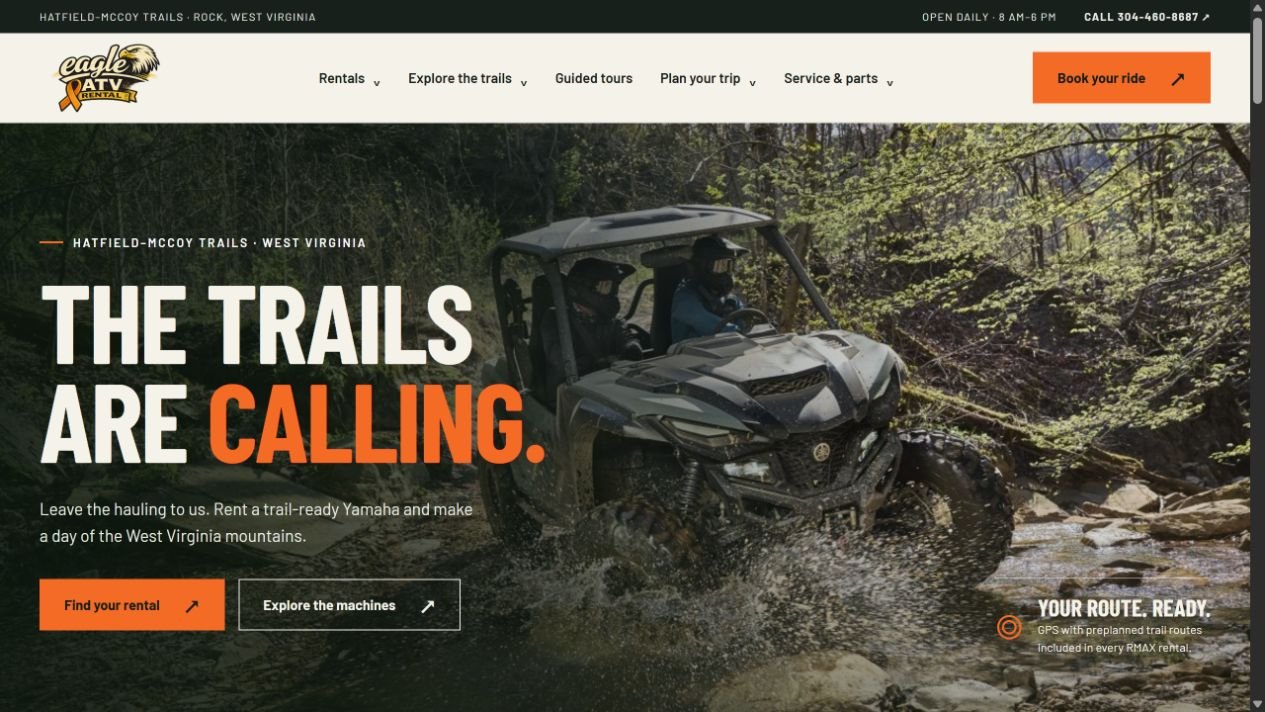 Eagle ATV live website